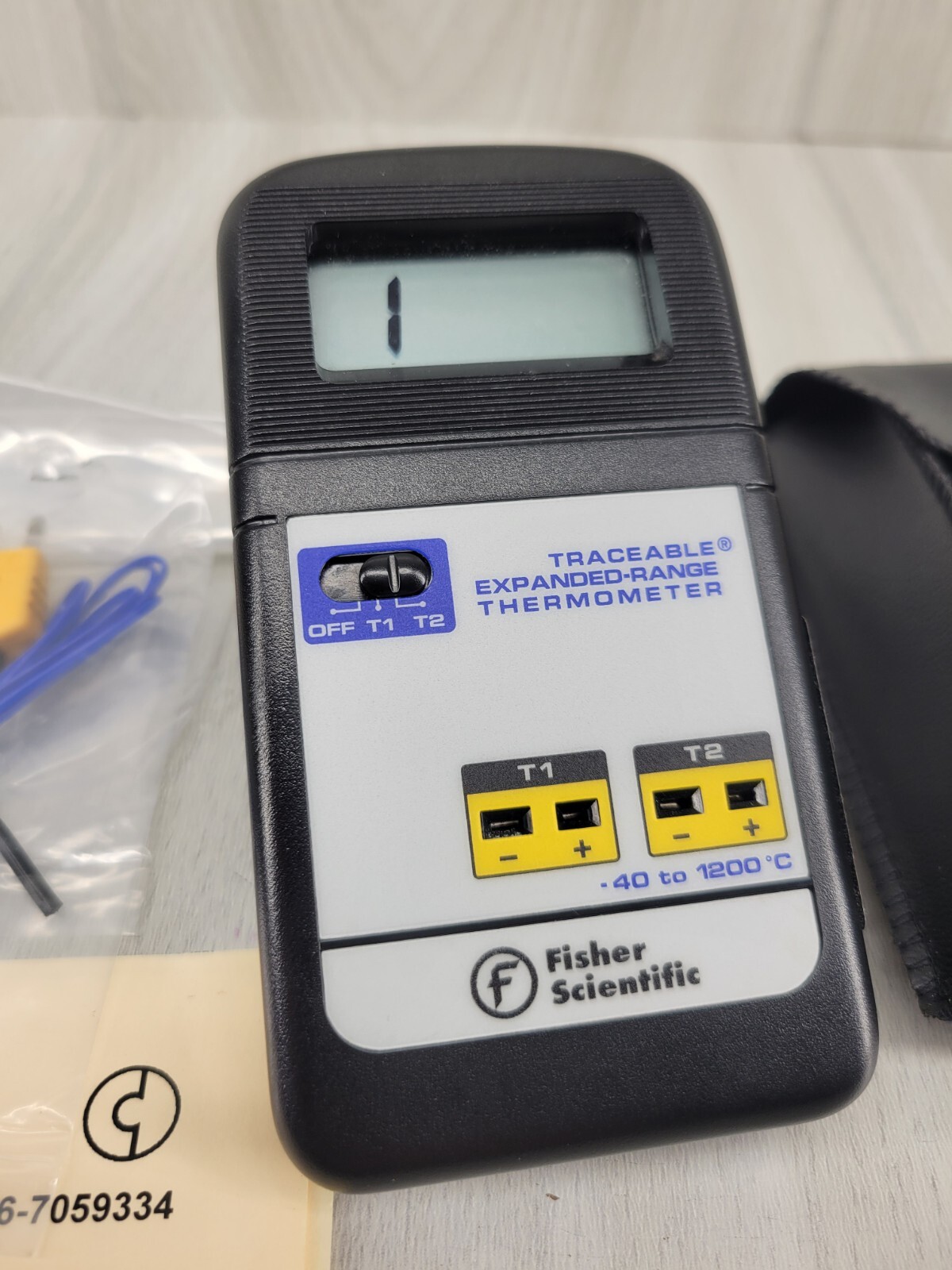 Fisher Scientific Traceable Expanded-Range Thermometer with Probe #2