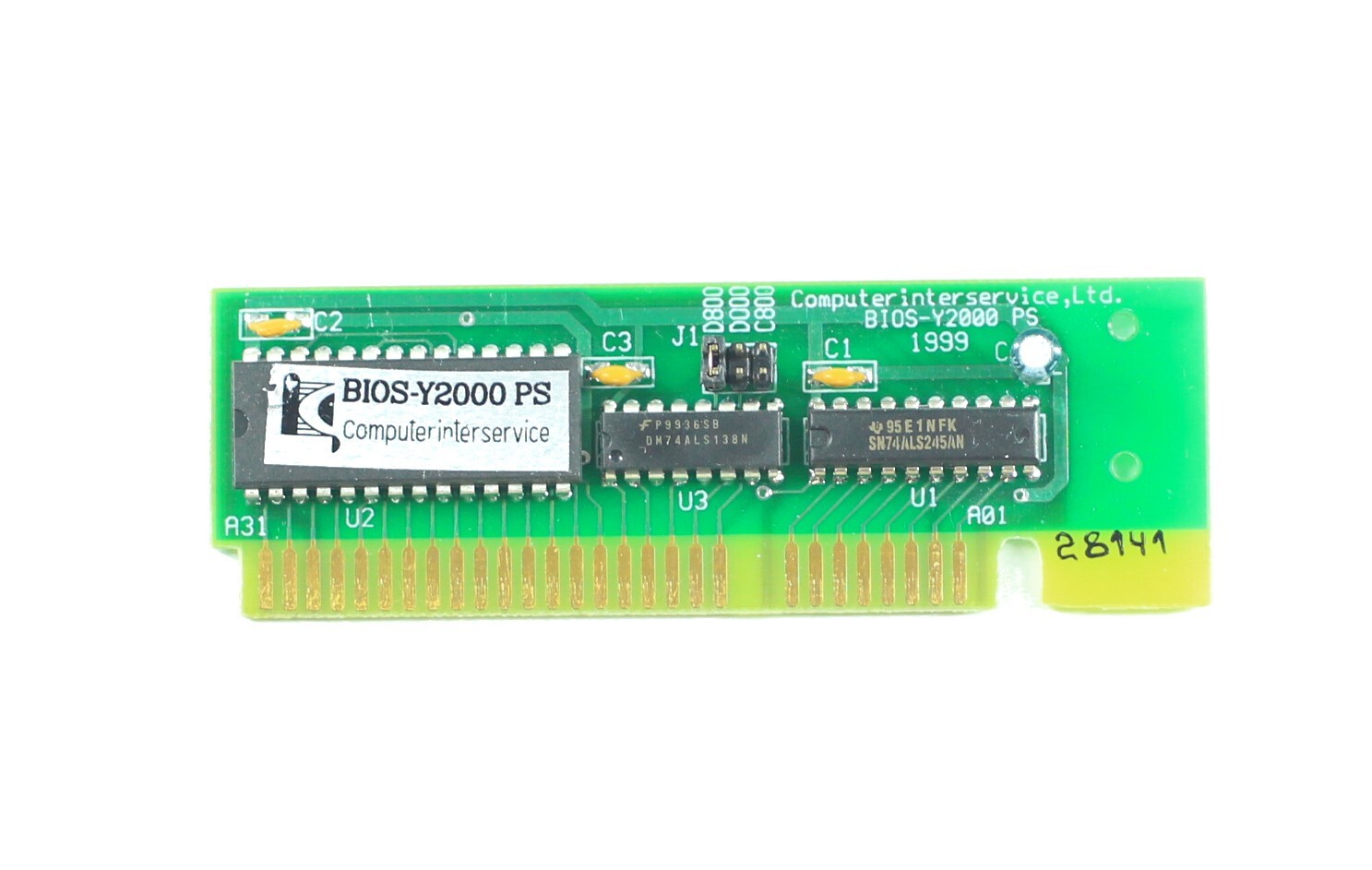 ISA card - BIOS Y2000 PS - Y2K problem BIOS fix - NO TARIFF