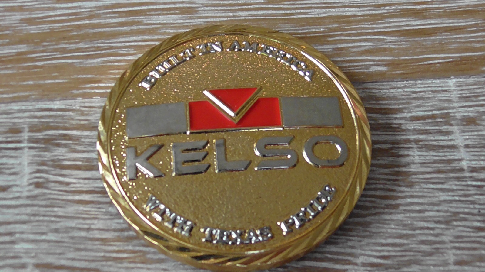 KELSO Technologies Made In America Challenge Coin #B490