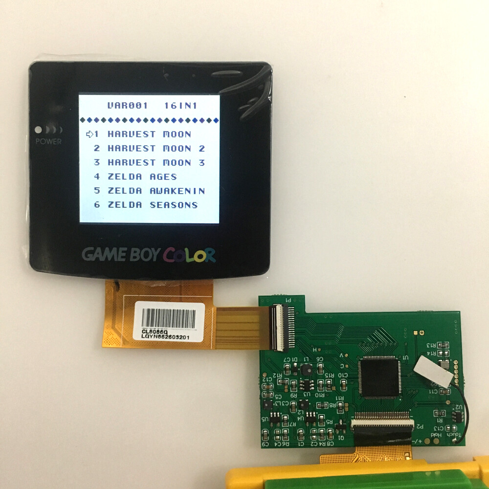 High Light Backlight LCD Screen Kits For Nintendo GameBoy Color GBC Game Console
