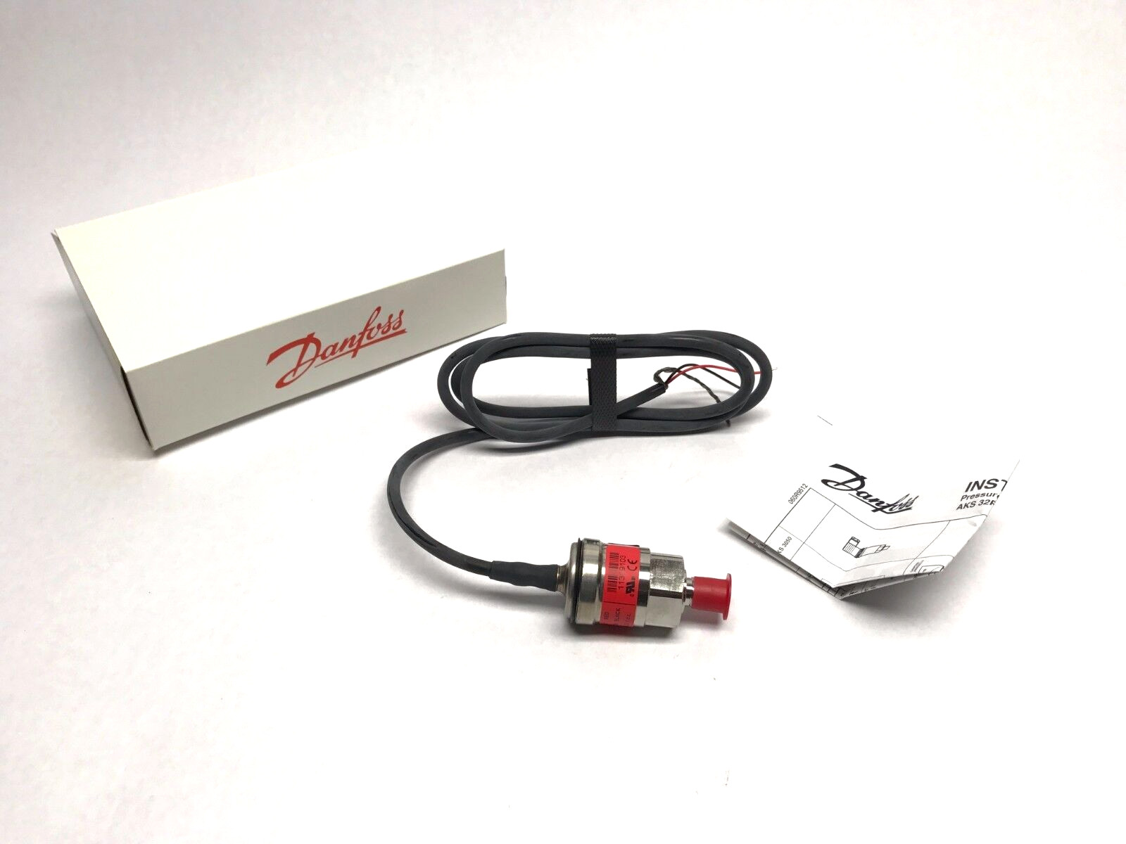 Danfoss 060G1585 AKS 3000 Pressure Transmitter Screened Cable 7/16-20 UNF Flare