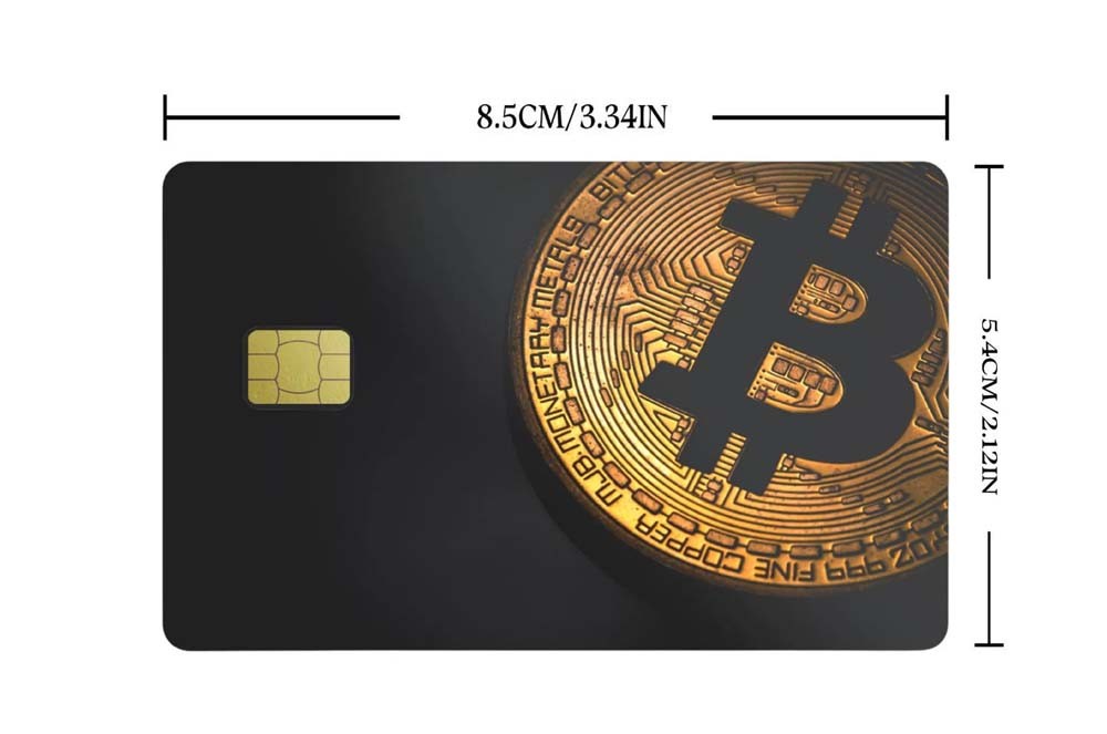 Trendy Adorable Unique Fun Peel-And-Stick Removable 5PCS Credit Card Sticker Set