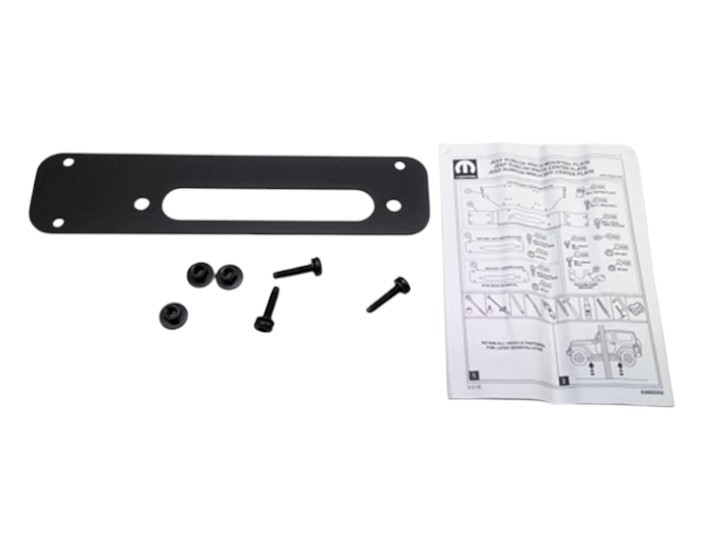 2007-2018 MOPAR WRANGLER WINCH MOUNTING KIT 82214851 NEW OEM
