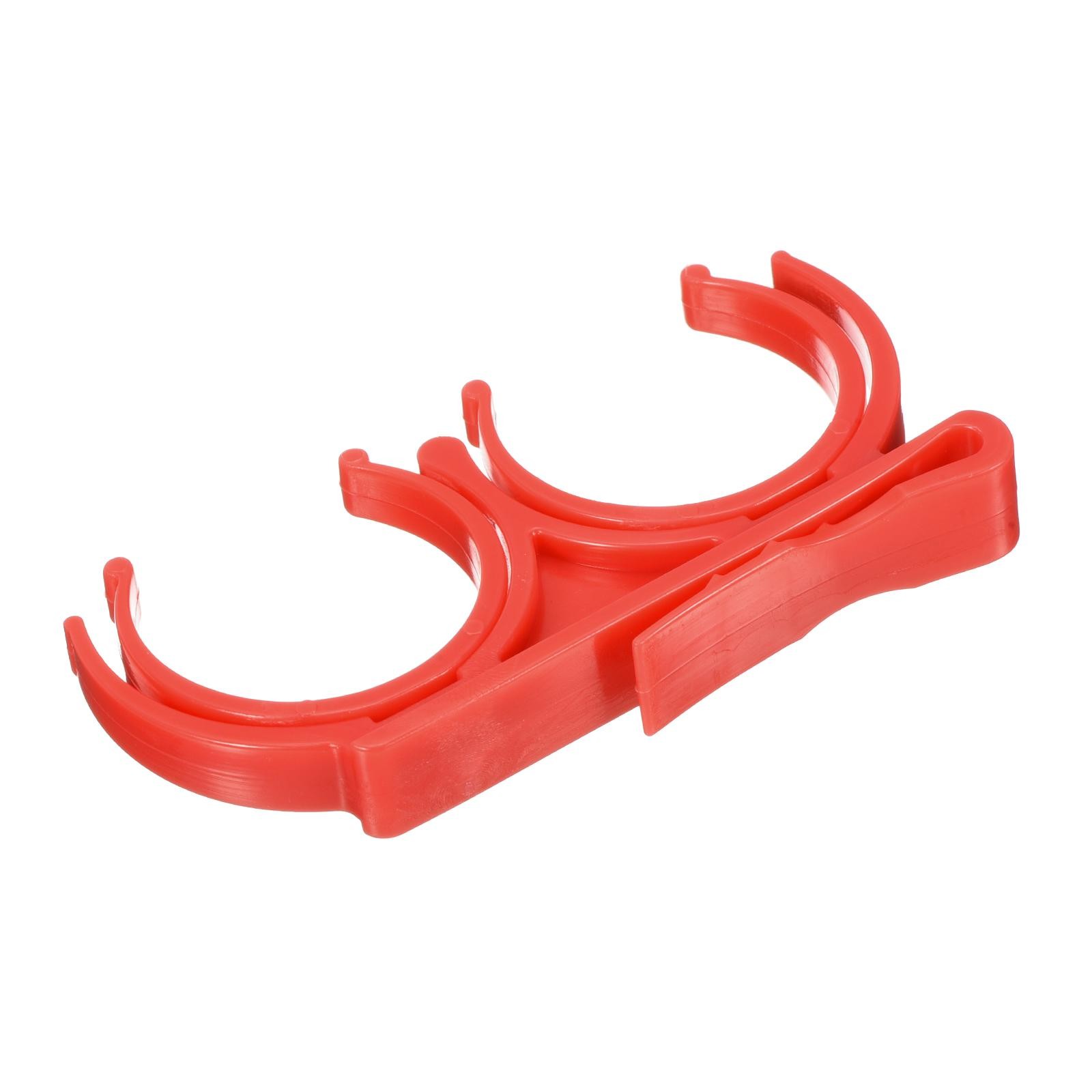 Golf Ball Holder Plastic Foldable Golf Clip for Ball Games Training Red