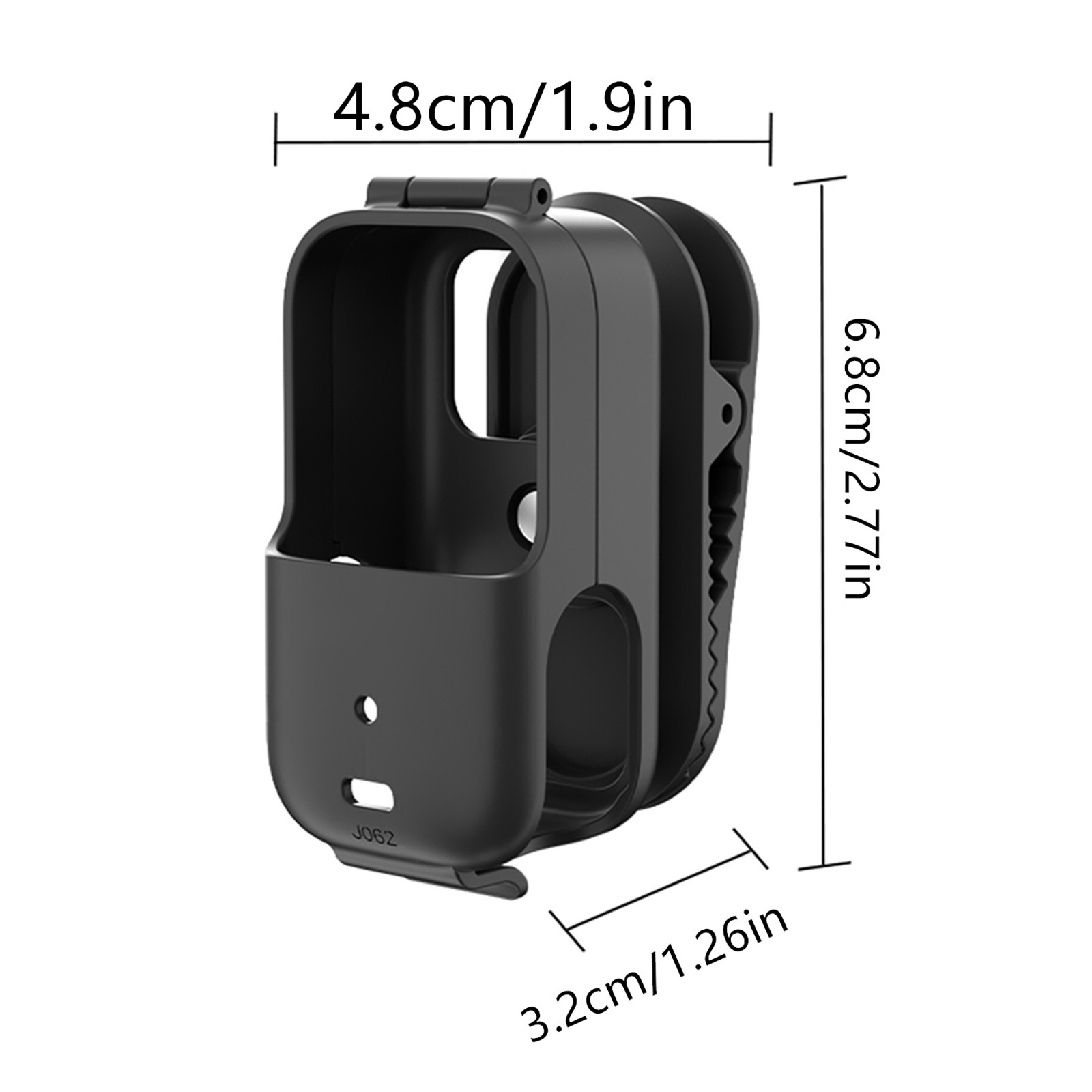 For DJI Osmo Nano Backpack Strap Mount Clip, Professional Grip Shake-Resistant