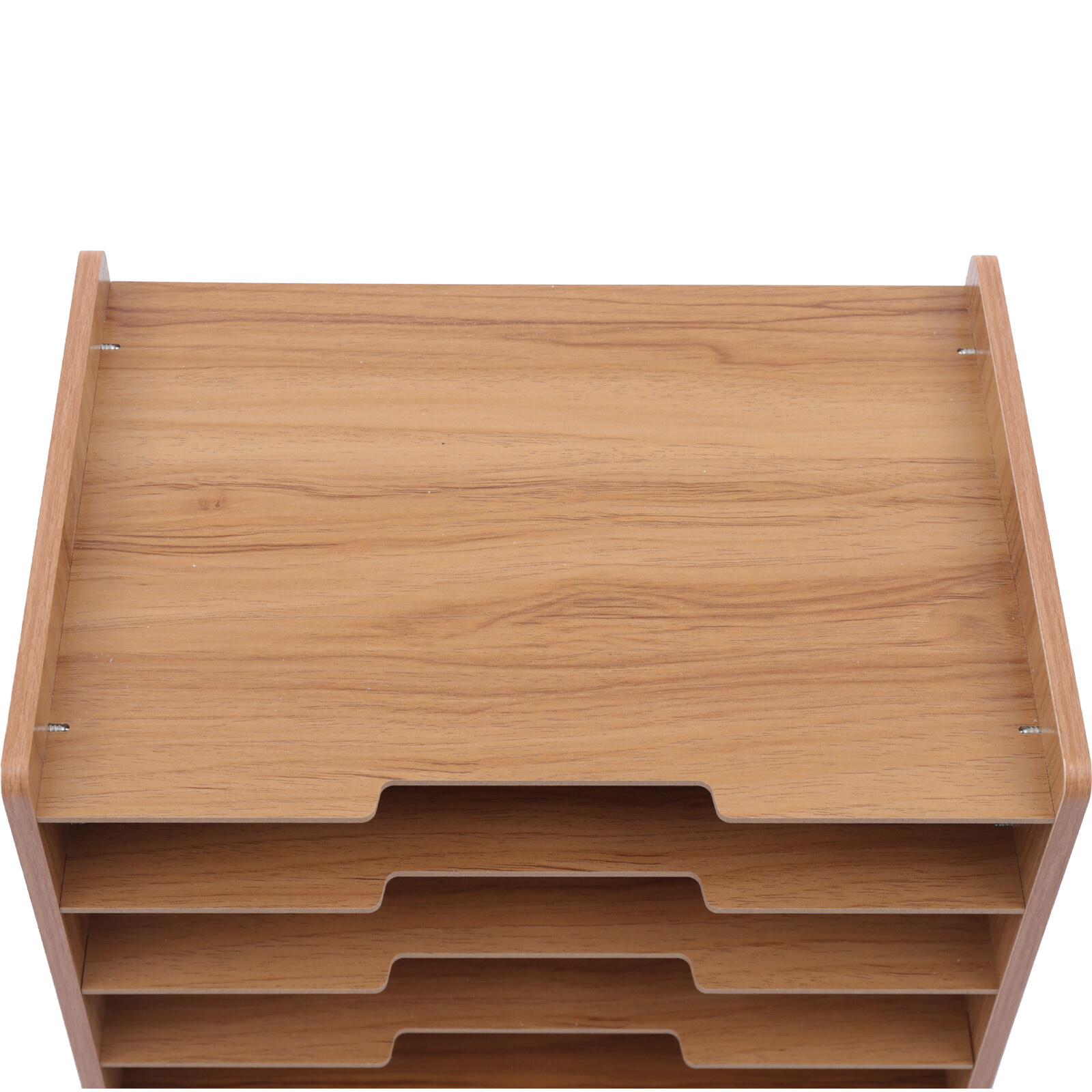 Desktop Organizer Paper File Holder For Home & Office Document Storage Rack