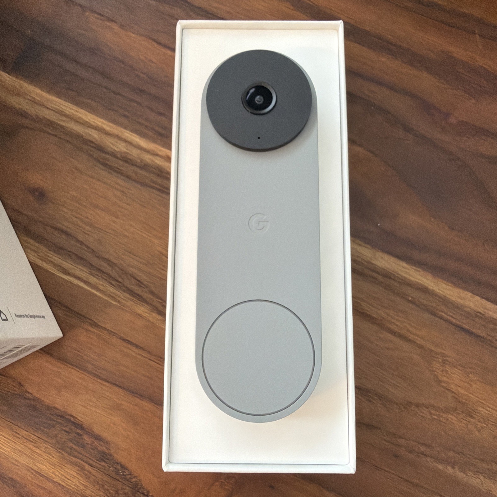 Google Nest Doorbell, Wired - Ash