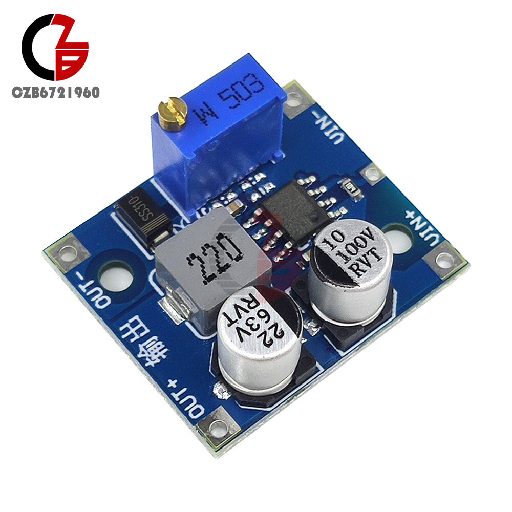 Mini DC-DC Step-Down Power Module Buck Converter 5-80V to1-62V Adjustable 1.5A