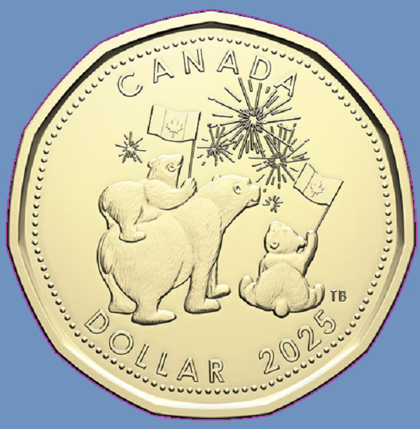 2025 Canada O Canada Loonie Coin. Mint UNC $1 One Dollar Loon