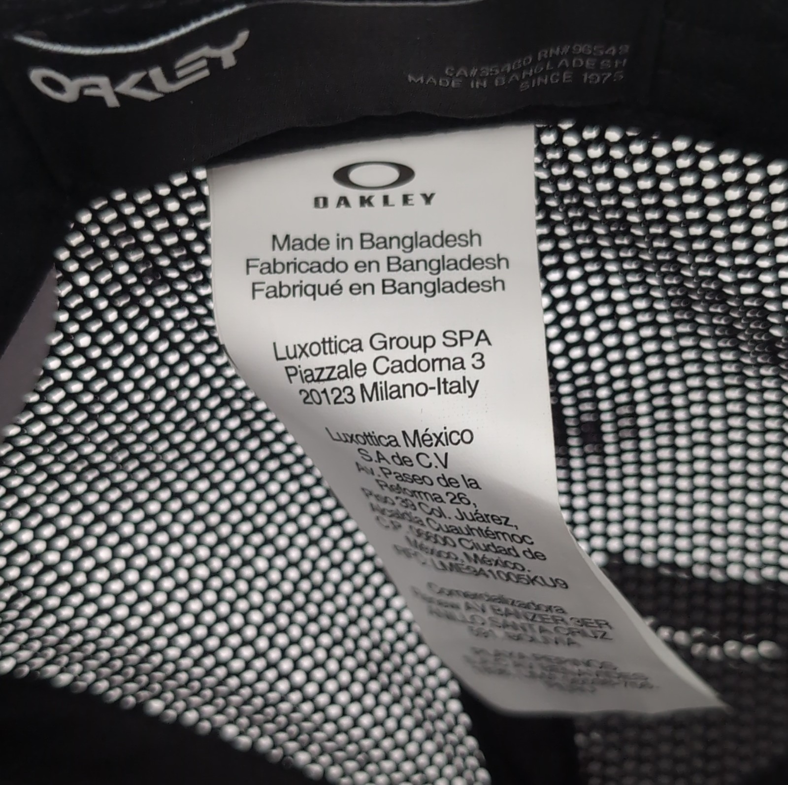 Oakley High Definition Optics Mesh Back Ball Cap Brown Orange Black
