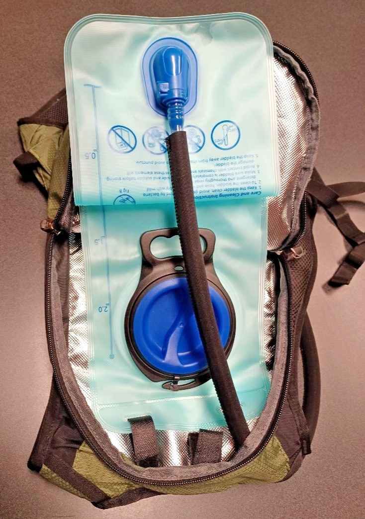Mubasel Gear Hydration Insulated Hiking Backpack Lightweight 2L Water Bladder