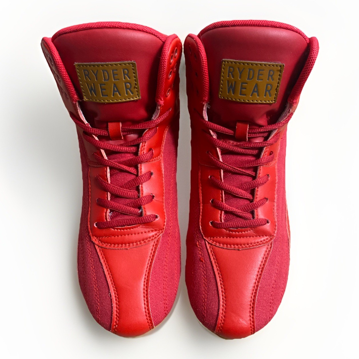 Kai Green Shoes Men’s Size 8 Bodybuilding Gym Workout Powerlifting Red