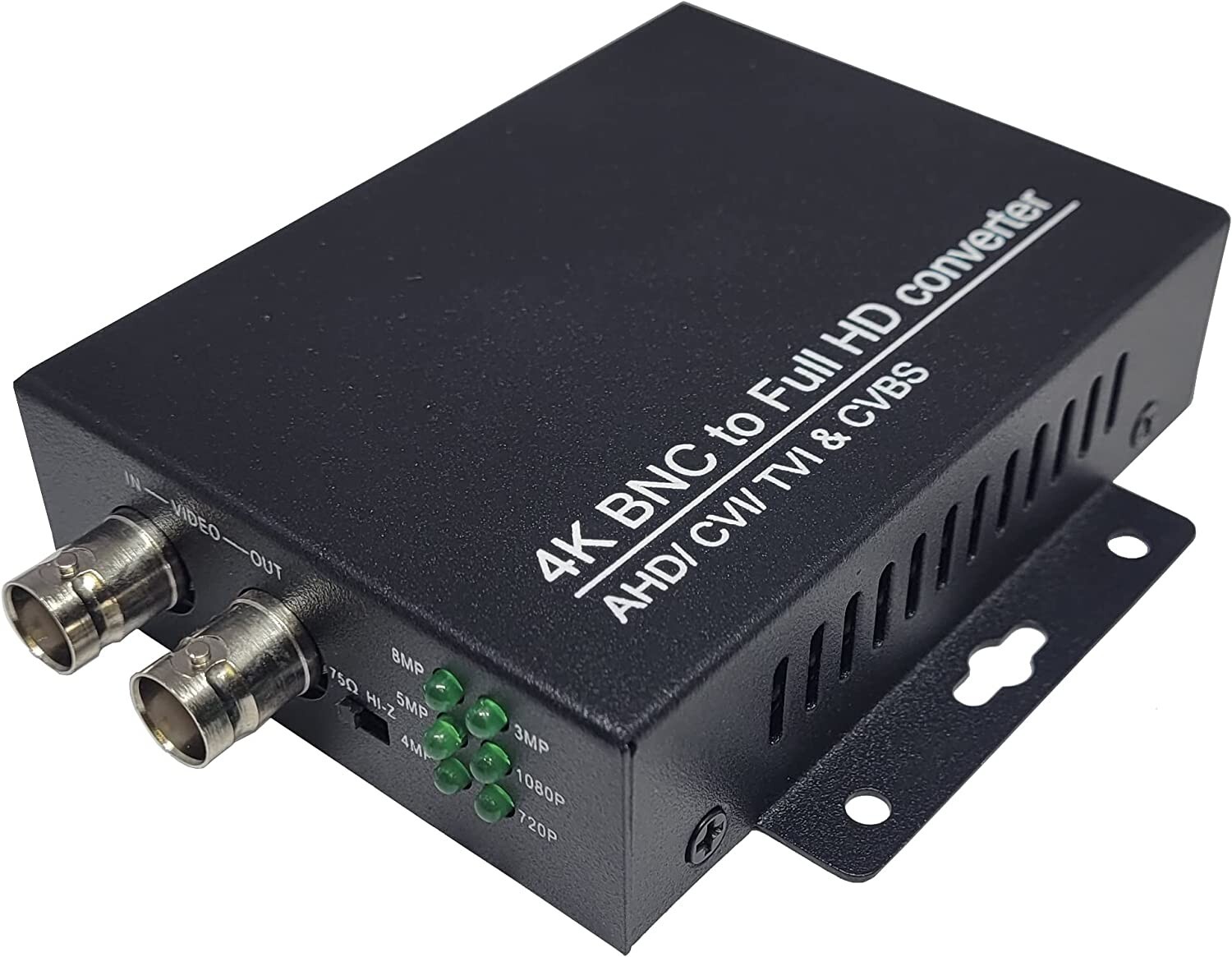 4K BNC TO HDMI CONVERTER CONVERT HD TVI/ CVI/ AHD ANALOG VIDEO SIGNAL TO HDMI