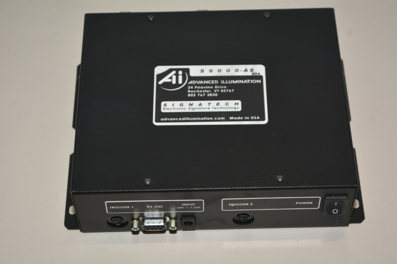 Advanced Illumination AI Signatech S6000 Controller
