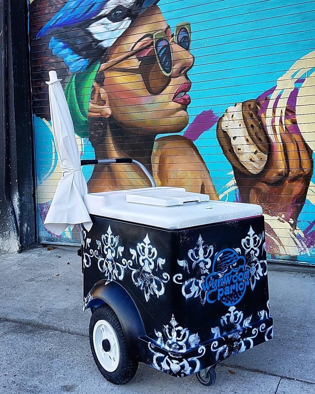 Ice Cream Popsicles Mobile Push Cart Schools Parks Summer Camps Catering Parties