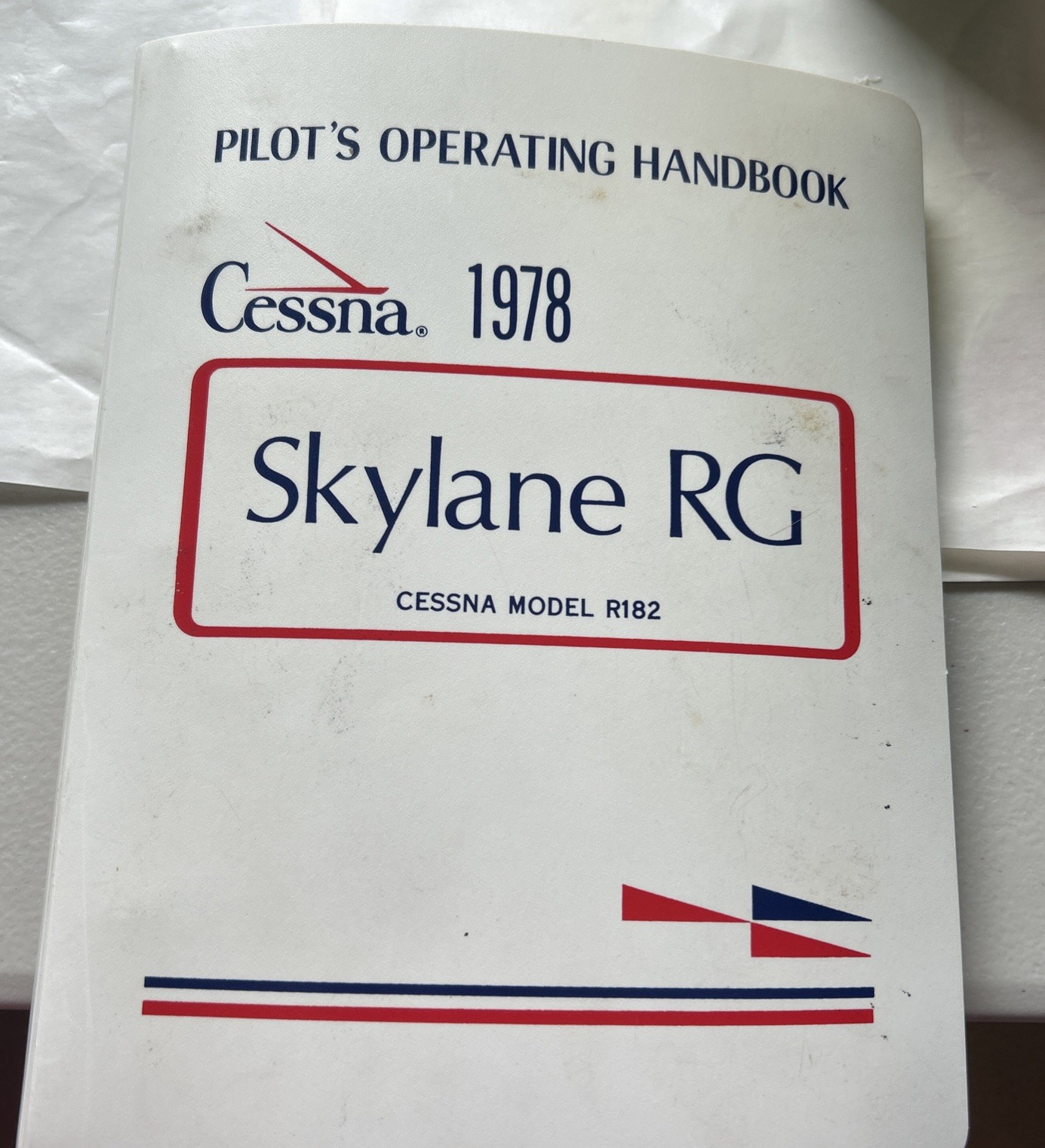 1978 Cessna Skylane RG R182 Pilot's Operating Handbook