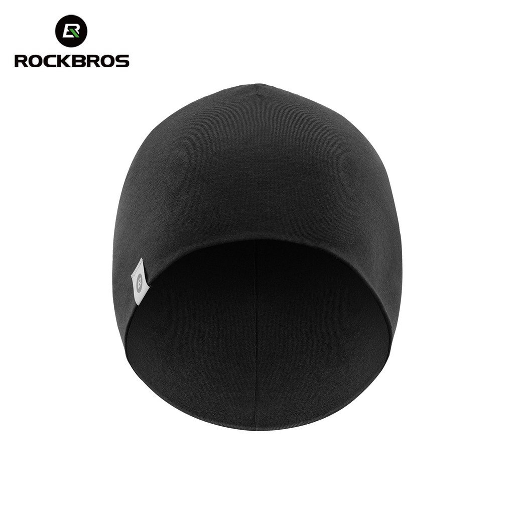 ROCKBROS Tencel Wool Cuff Beanie for Men&Women Knitted Winter Hat Skull Wrap Cap