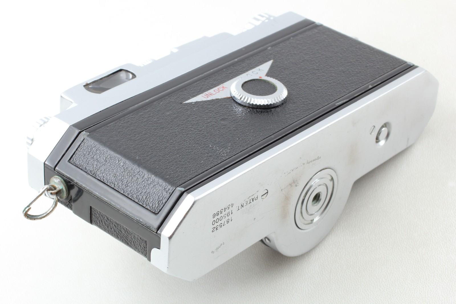 [N MINT] Panon Widelux Model F6 FVI Silver 35mm Panoramic Film Camera from JAPAN
