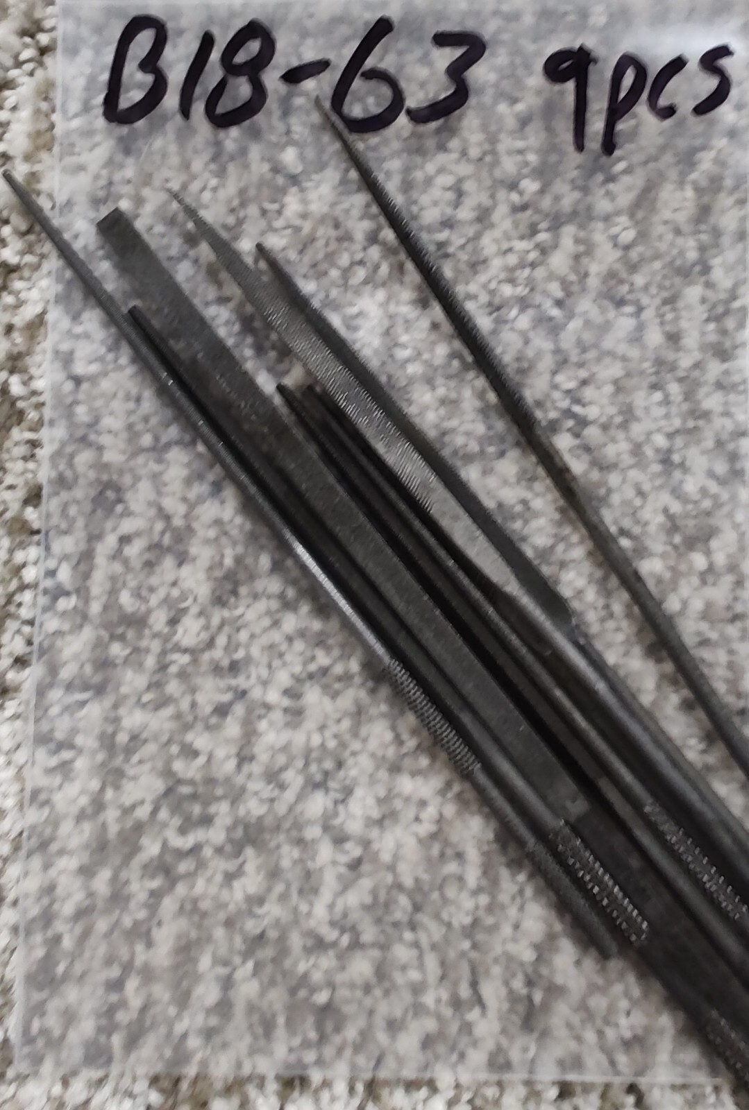 NEEDLE FILE SET OF 9
