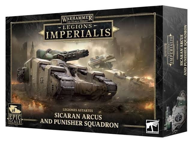 Legions Imperialis: Sicaran Arcus and Punisher Squadron CLEARANCE