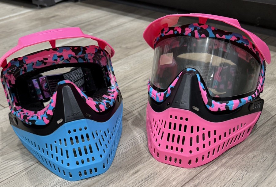 JT Proflex Grown by Tropic Tropicamo set of (2) Paintball Masks
