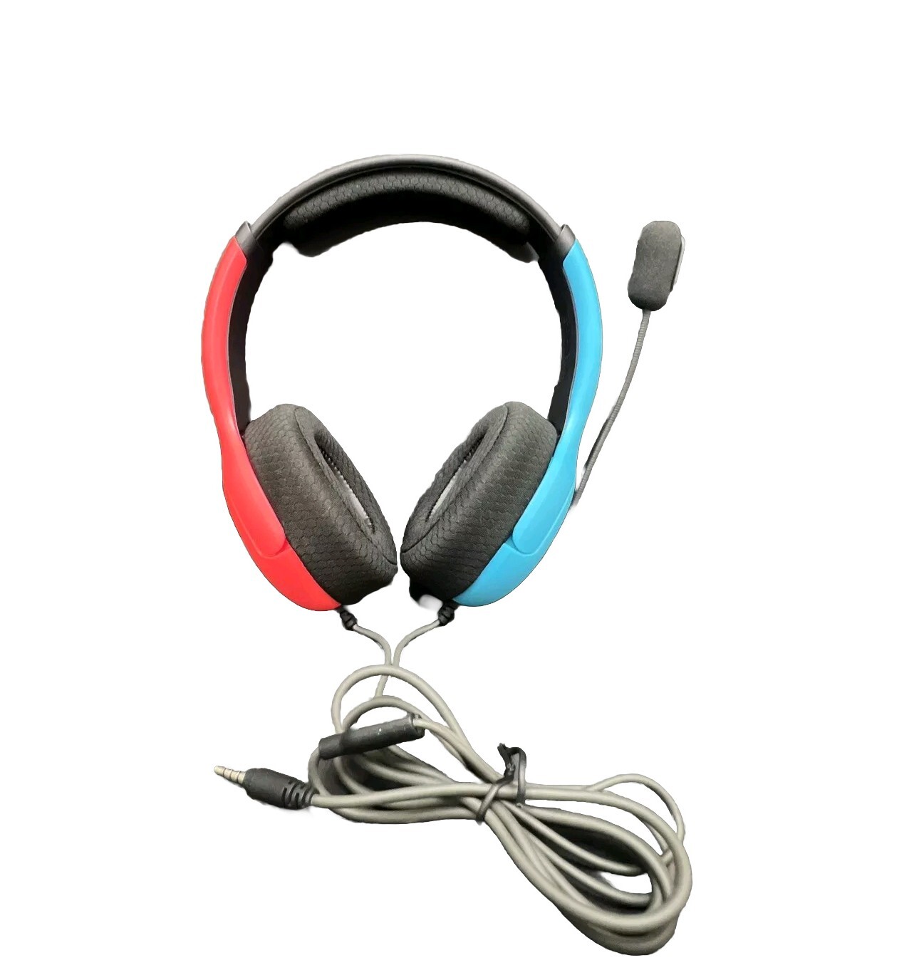 PDP LVL40 Stereo Gaming Headset for Nintendo Switch Blue Red Microphone