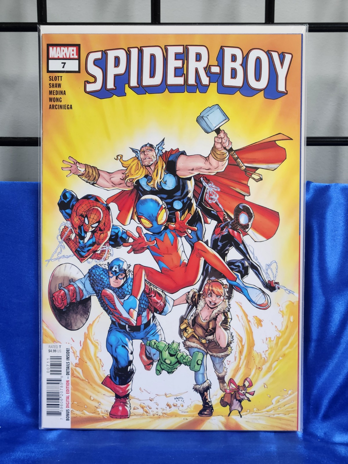 Spider-Boy #7A. We Combine. We Pack Well