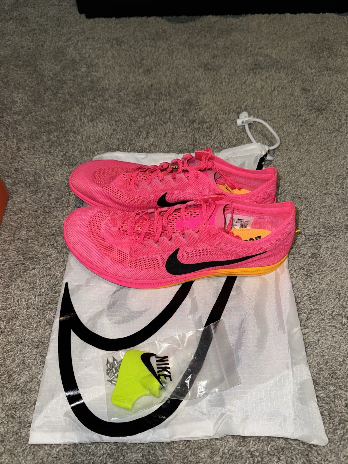 Nike ZoomX Dragonfly Hyper Pink Track Spikes Men's Sizes 8 & 11.5 CV0400-600