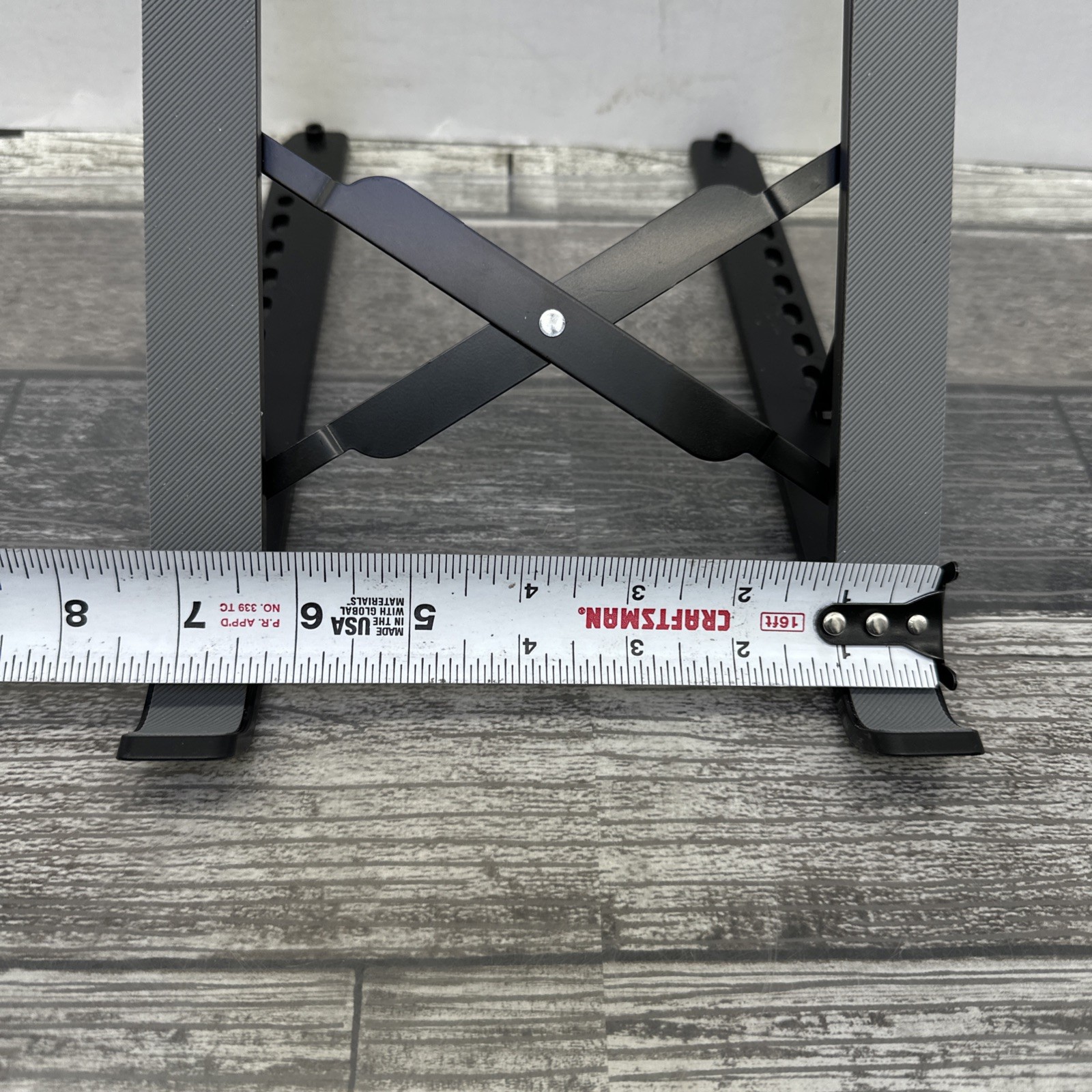 Fr Desk Portable Notebook Riser Computer Holder Adjustable Foldable Laptop Stand