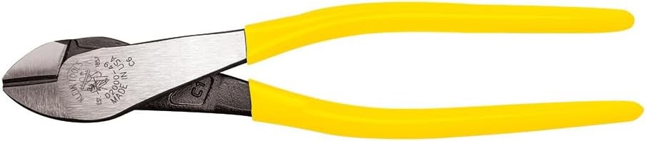 Klein Tools D2000-49 Pliers, Diagonal Cutting Pliers with Heavy-Duty Cutting Kni
