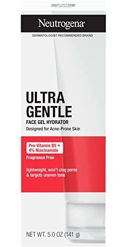 Neutrogena Ultra Gentle Face Gel Hydrator Pro-Vitamin B5 + 4% Niacinamide 5.0 oz