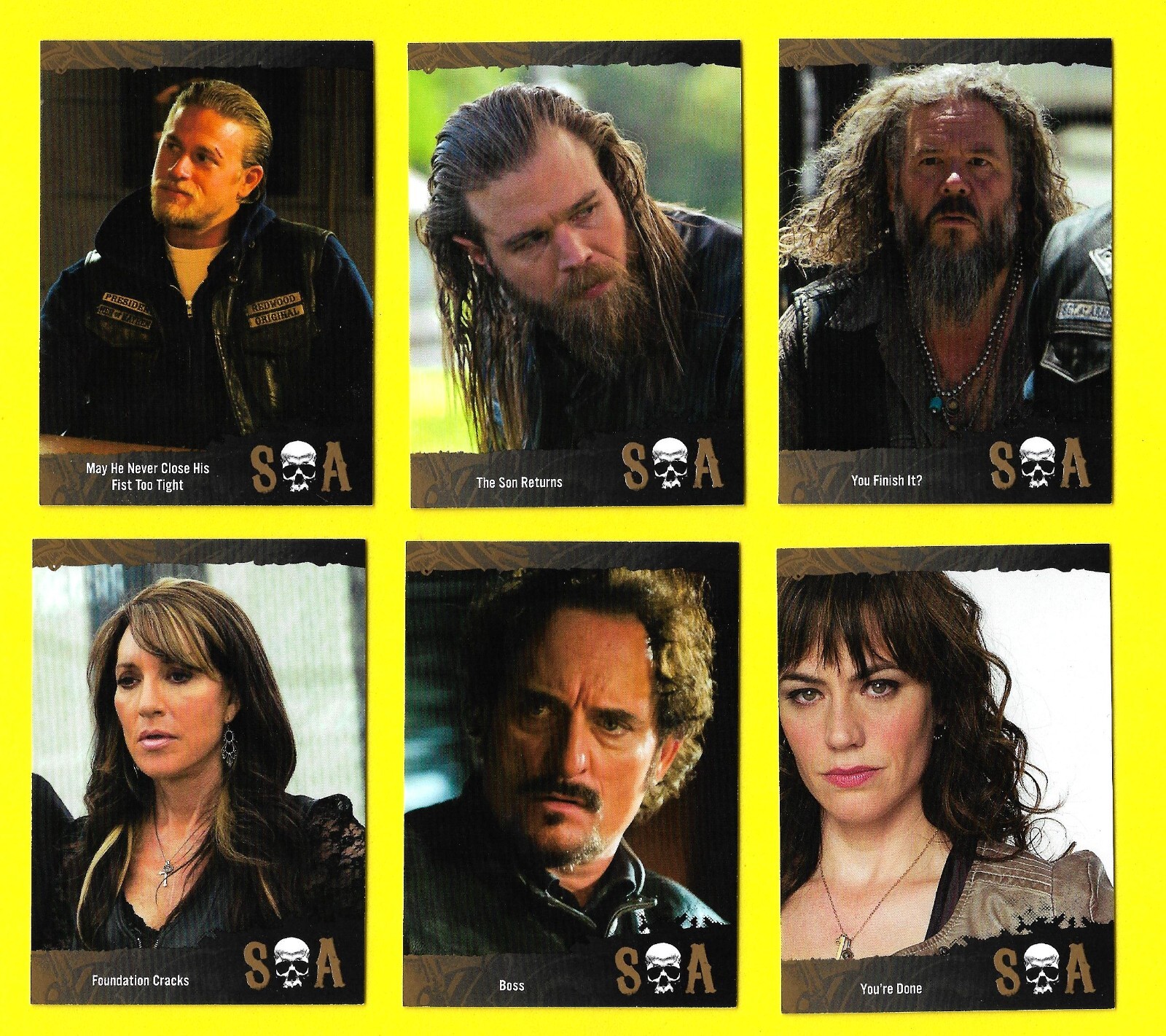 2015 Cryptozoic Sons of Anarchy Seasons 4 & 5 Base Cards #s 00 - 71 You Pick !