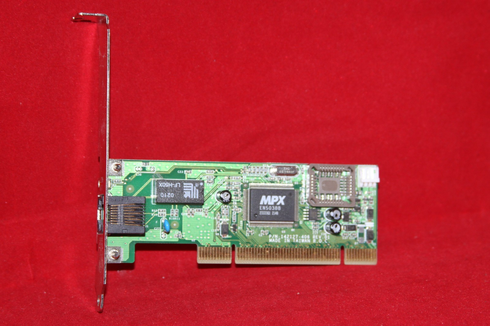 PCI RJ-45 Network Adapter, Compaq 10/100 WOL. (225882-001)