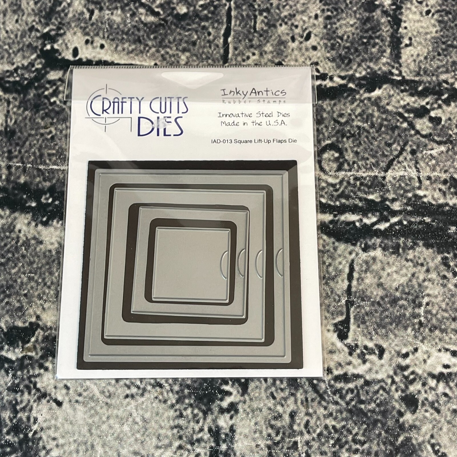 Inky Antics Crafty Cutts Die SQUARE LIFT-UP FLAPS IAD-013