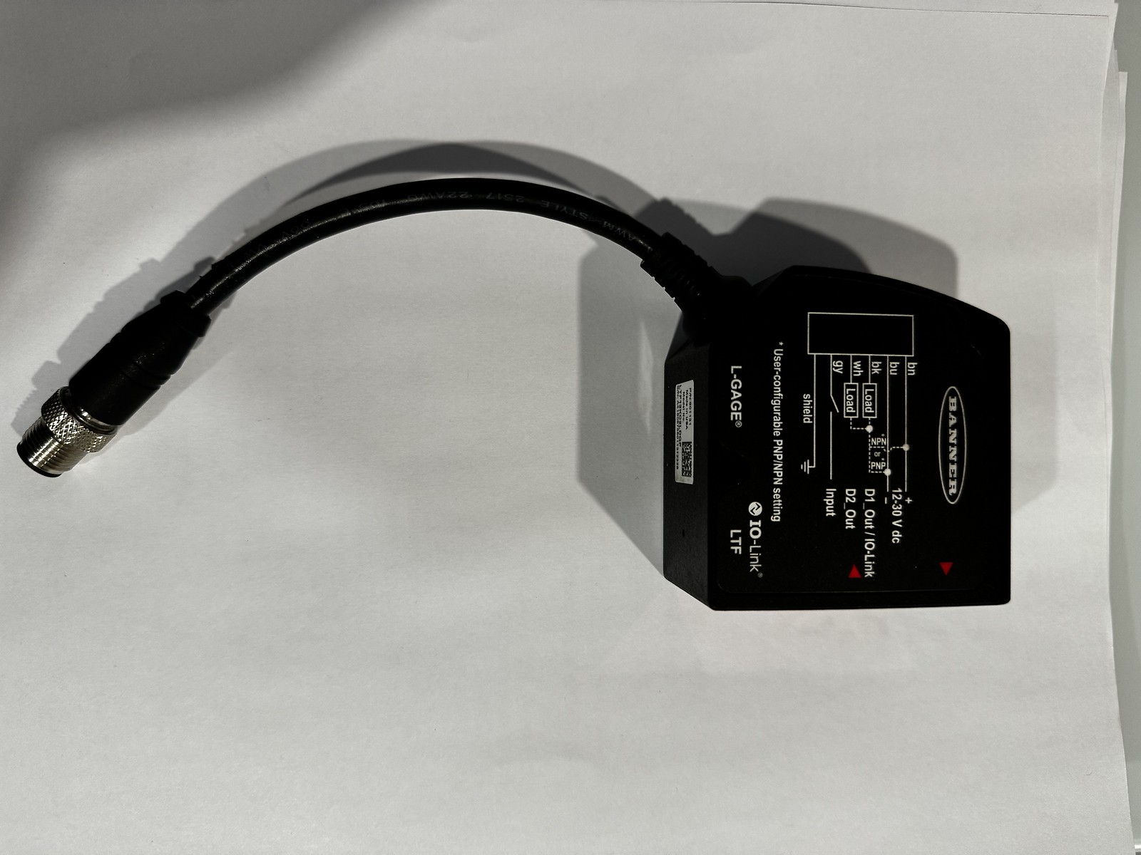 BANNER LTF12KC2LDQP LASER SENSOR