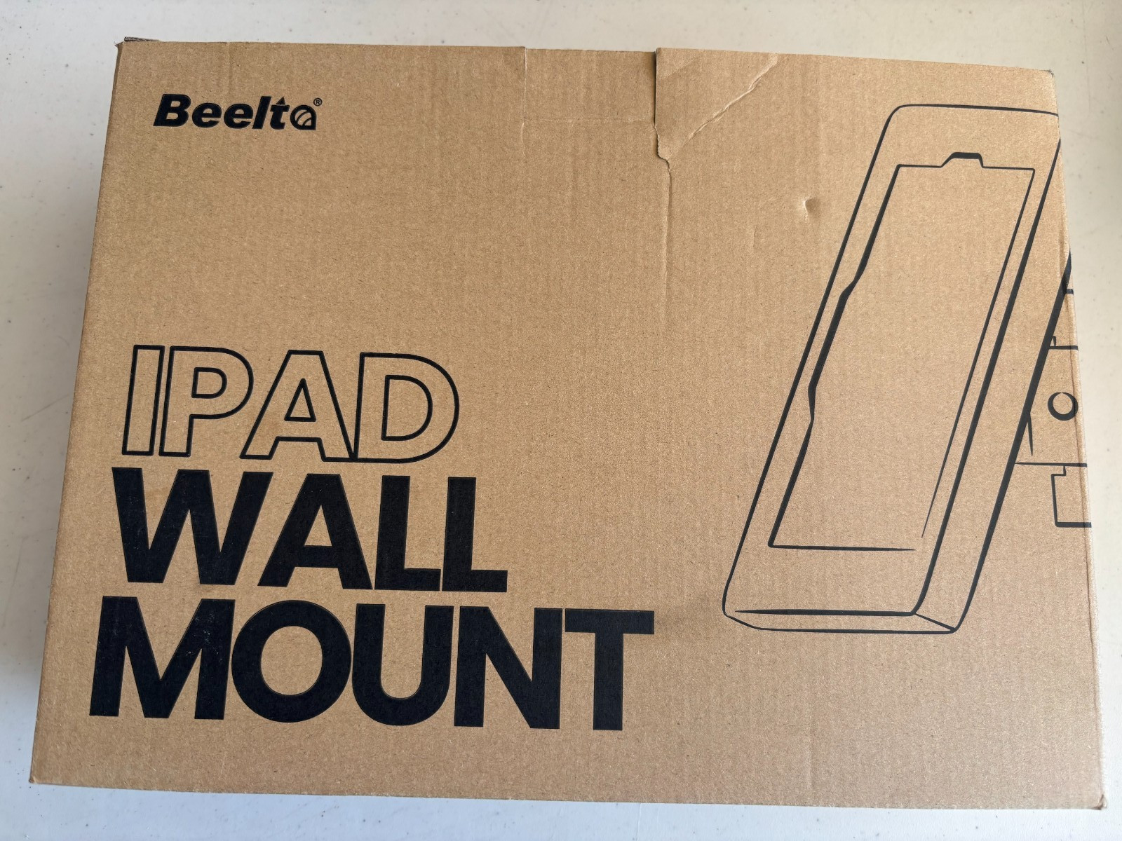 Beelta ipad Tablet Wall Mount - White - New - BSW101WA