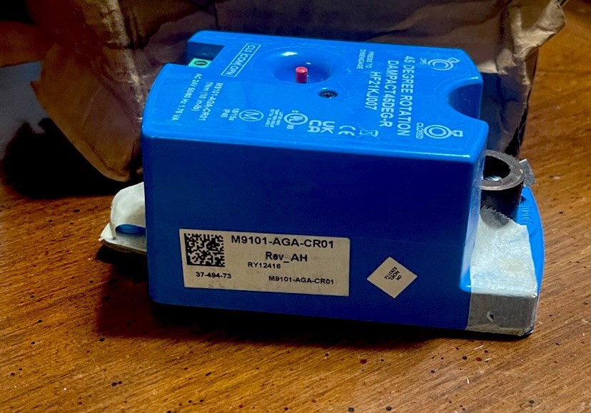 Dampact45deg-R Actuator 45 DEG