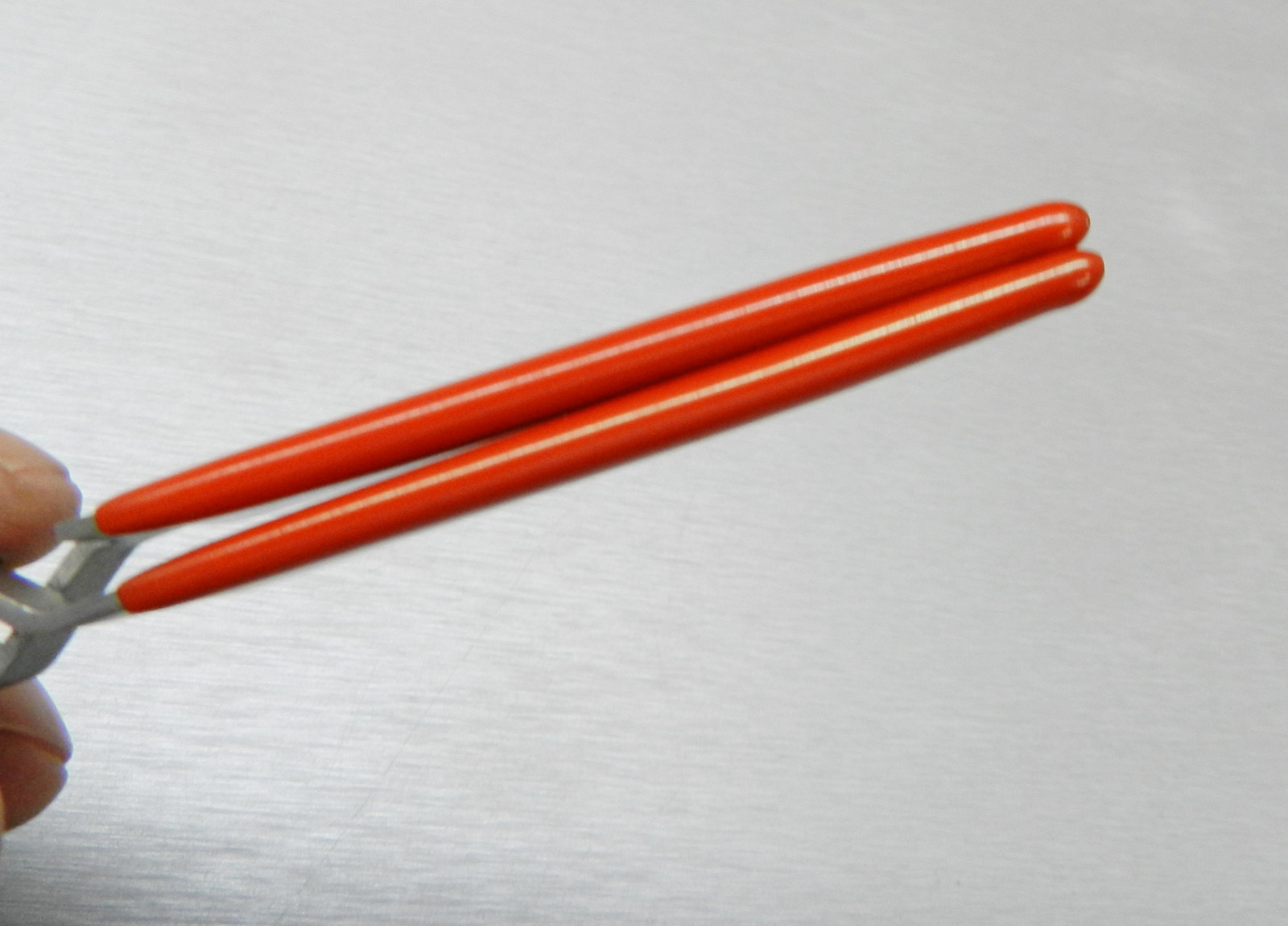 Cross Locking Tweezers with Rubber PVC Tips Cross Lock Coated Tips Craft 6.5"
