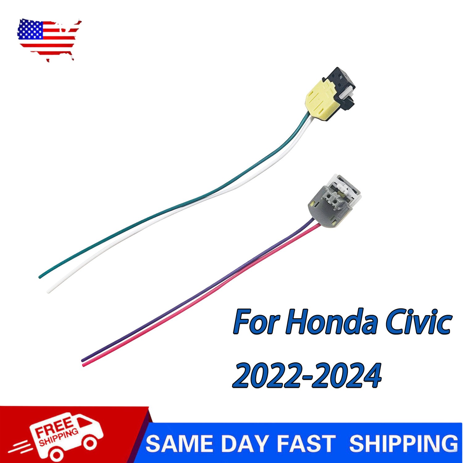 Clock Spring Plug Driver Steering Wheel Connector For Honda Civic 2022-2024 US