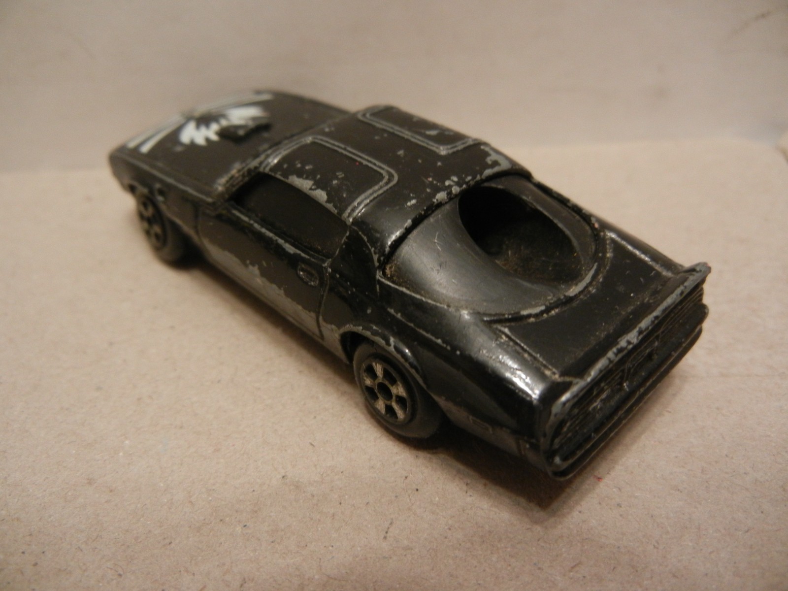 Diecast Larami Pencil Sharpener Pontiac Firebird Black