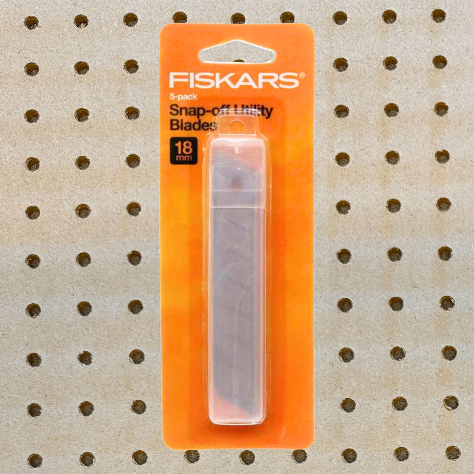 Fiskars Snap-Off Utility Knife Replacement Blades: 18mm / 5-pack
