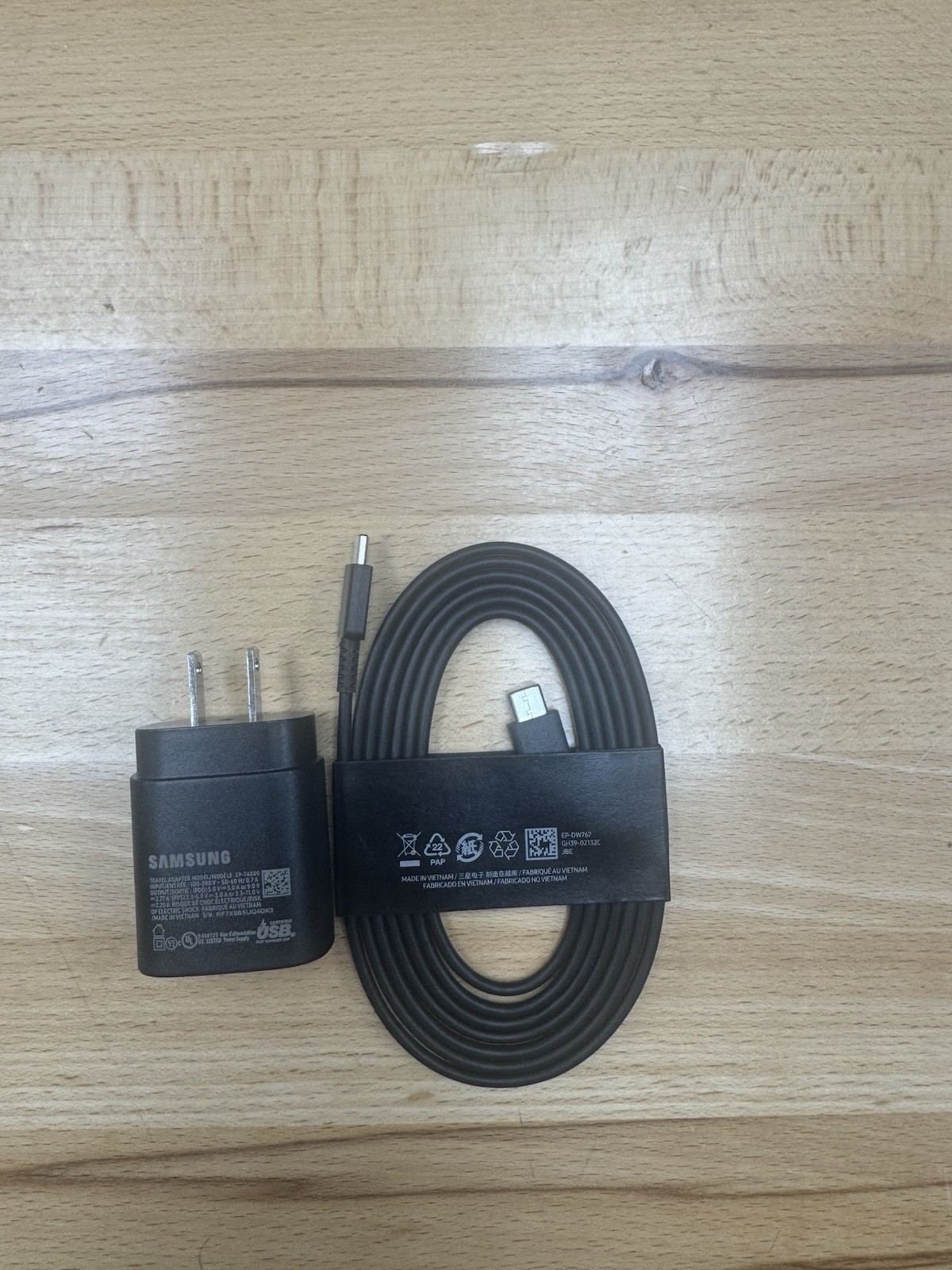 Original 25W Super Fast Wall Charger 6FT USB-C For Samsung Galaxy Z Flip3