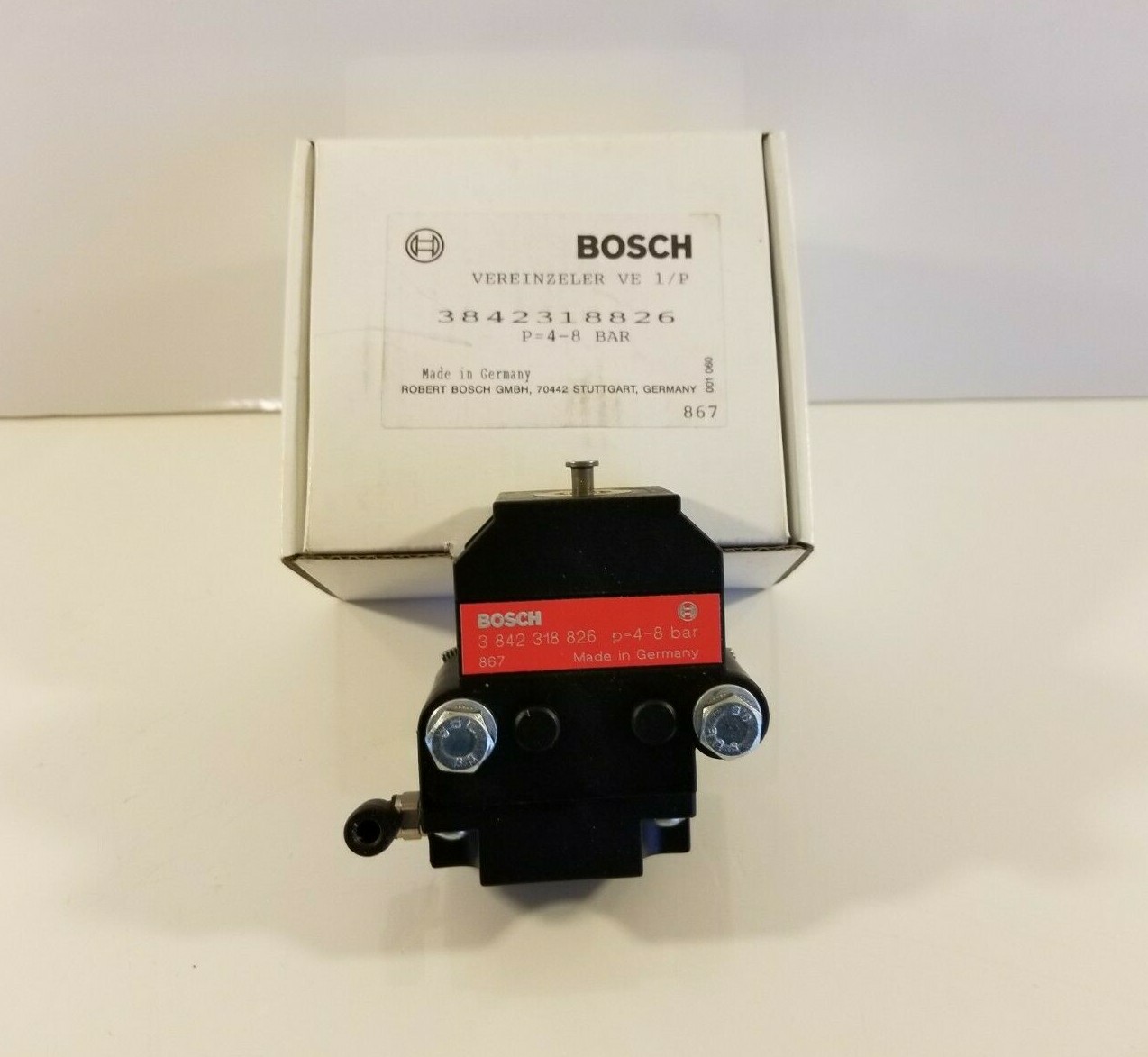 BOSCH 3842318826 Soft damper kit as the main separator 1/P P=4-8 BAR – NEW