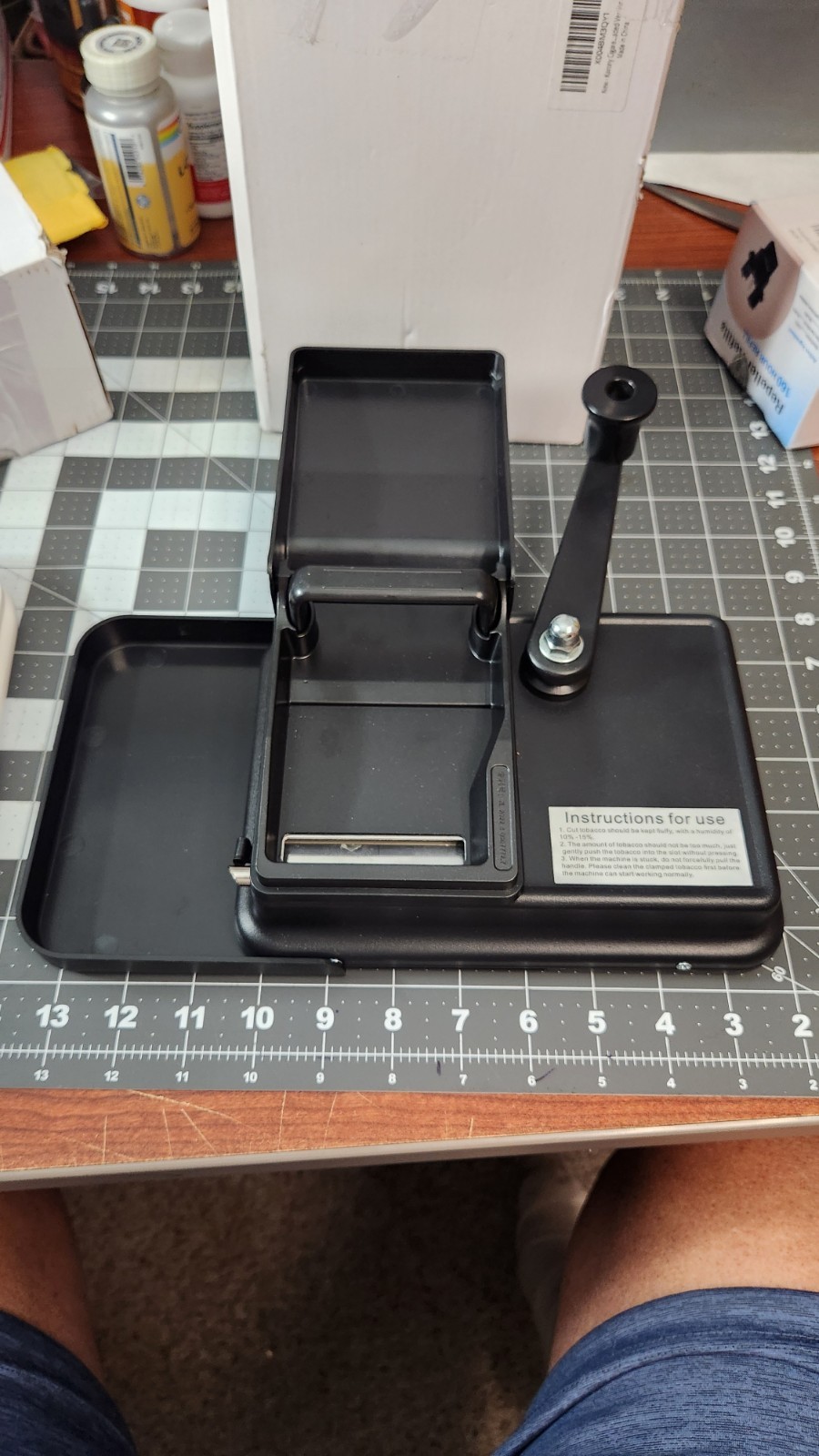 Karony Black Cigarette Rolling Machine Ships From Kansas
