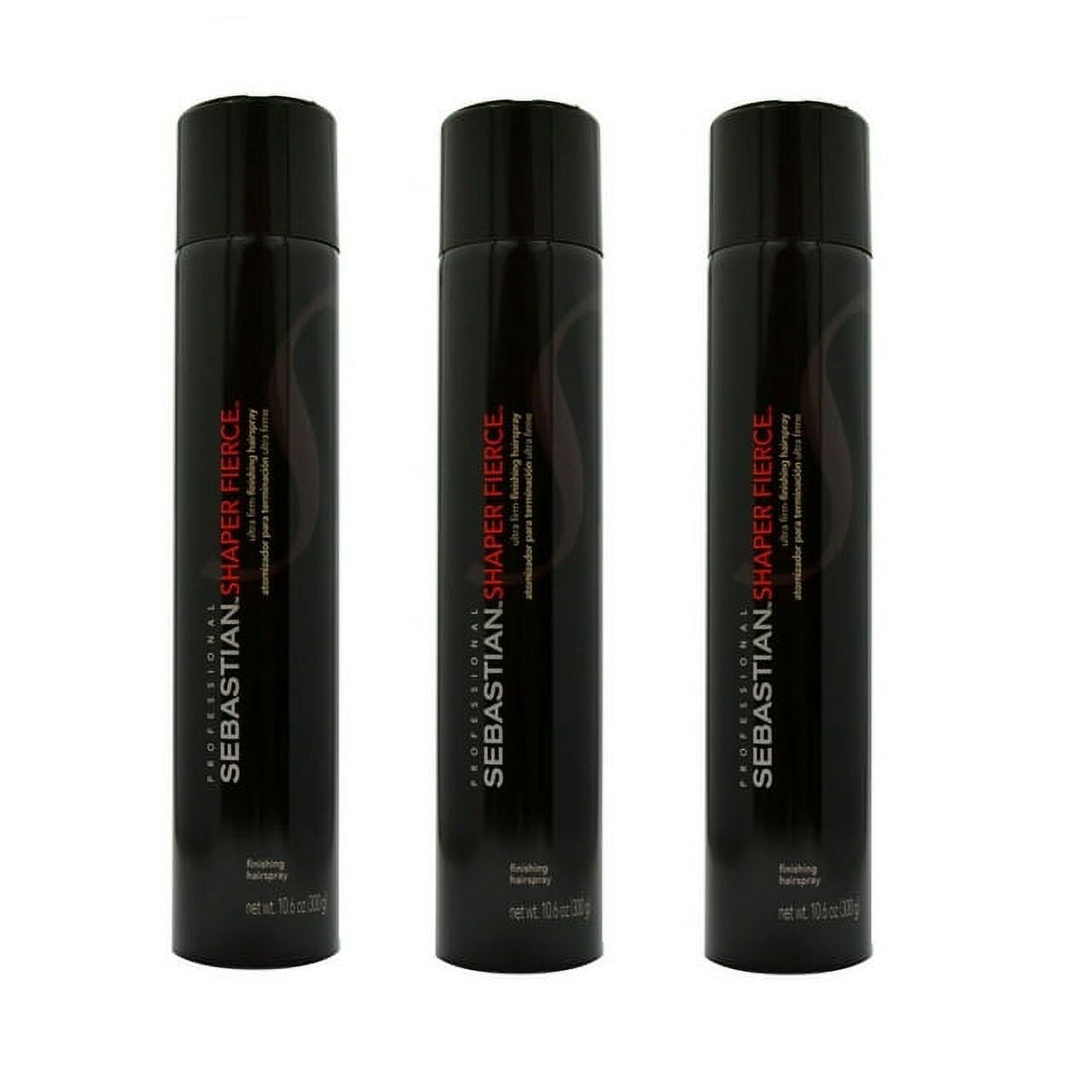 Sebastian Shaper Fierce Ultra Firm Finishing Hair Spray 10.6 oz Pack of 3