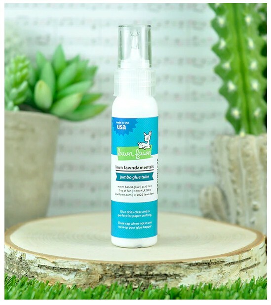 New! Lawn Fawn Lawn Fawndamentals - JUMBO GLUE TUBE - 2 oz. Bottle