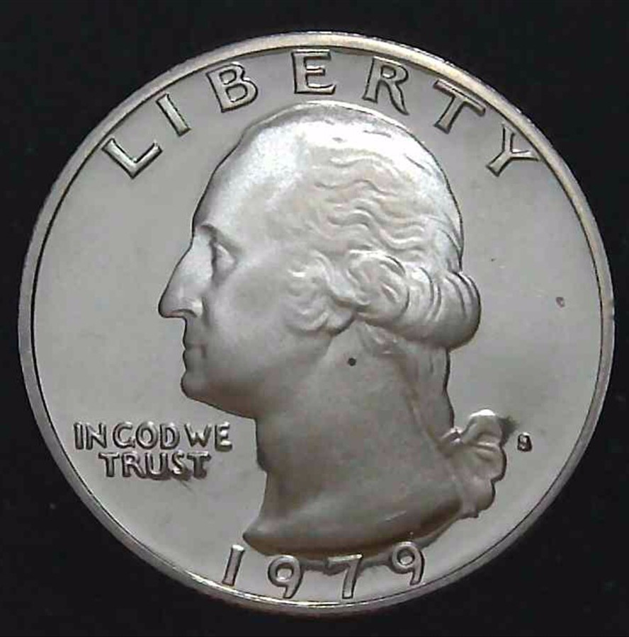 1979-S 25C Washington Quarter GDC Proof CN CLAD 25sh0606-2