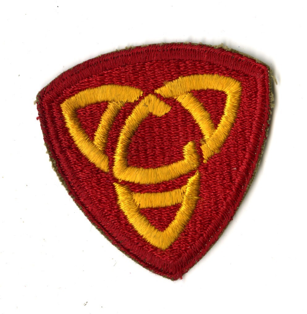 Antiaircraft Command Eastern White Back Patch WWII Original East Coast States