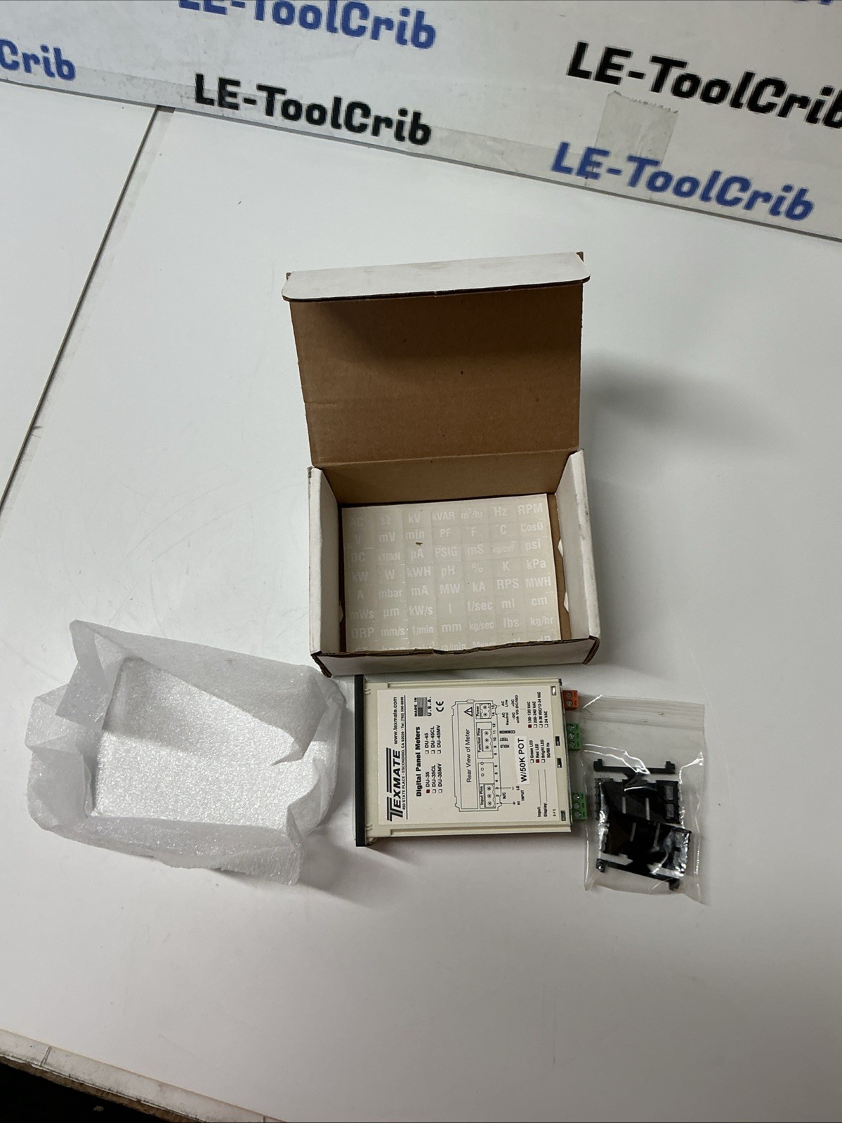 Texmate DU-35 Digital Panel Meter. AC-012