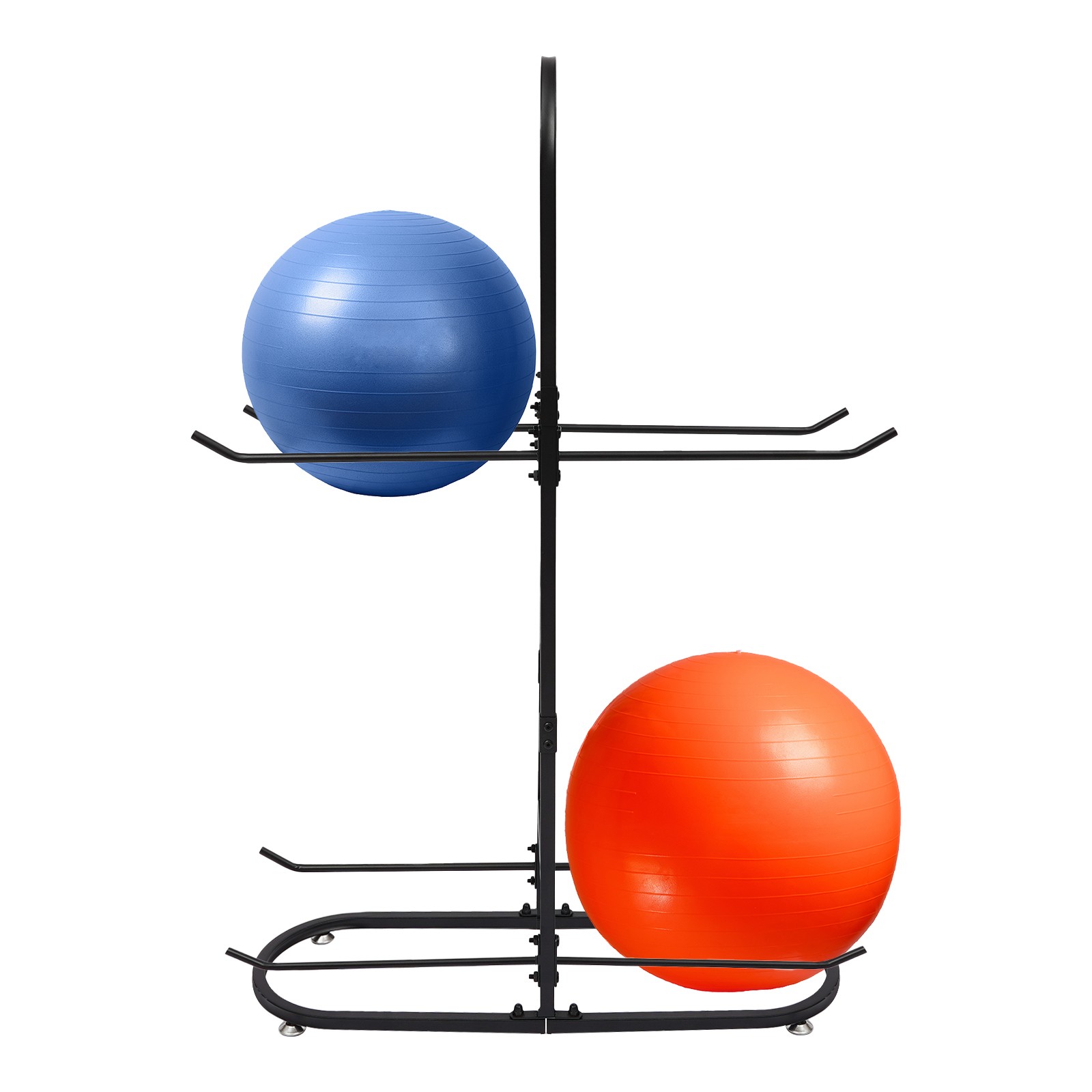 Stabilising Ball Rack Exercise Ball Holder Yoga Ball Storage Rack 90*29*129cm
